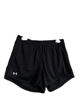 UNDER ARMOUR Shorts Women's MEDIUM Black Color - BNWT